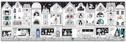  Mein großer Ausmal-Adventskalender Erwecke die weihnachtliche Stadt zum Leben – mit 2 Mary Cartwright 9781035704071 Usbor...