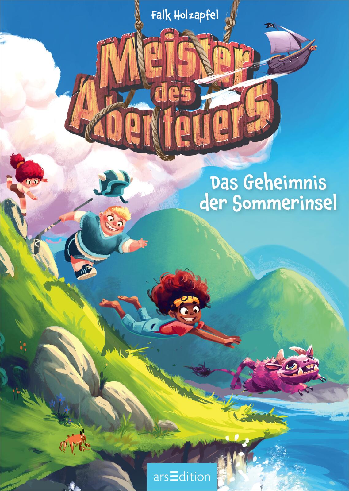  Meister des Abenteuers Das Geheimnis der Sommerinsel Falk Holzapfel 9783845859200 ArsEdition GmbH (3)