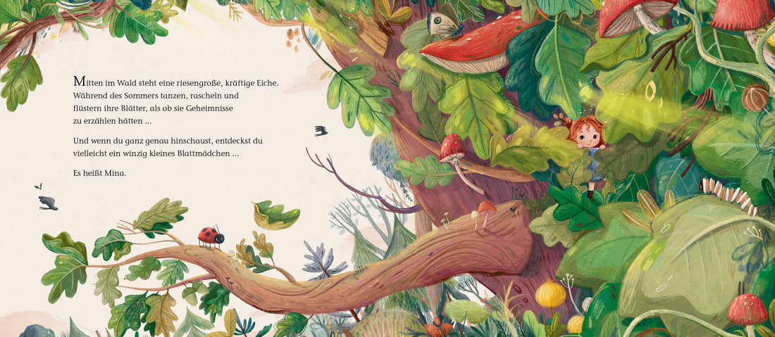  Mina und der Trau-dich-Zauber Bilderbuch ab 4 Jahren zum Mutmachen Lucy Fleming 9783328303541 Penguin Junior (2)