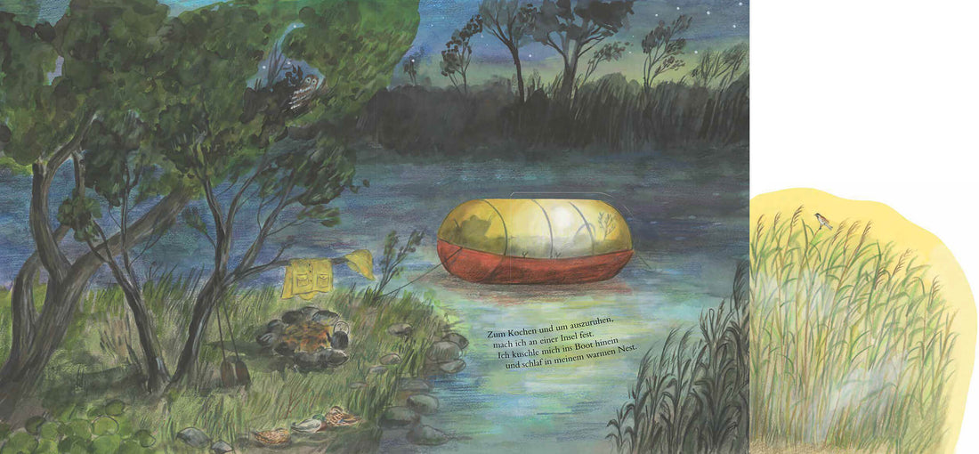 Mit Maus auf dem Fluss Alice Melvin 9783956145896 Verlag Antje Kunstmann GmbH (2)