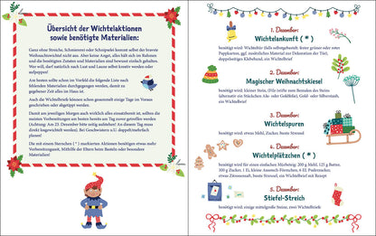  Mit unserem Wichtel durch die Weihnachtszeit 24 Ideen für die Wichteltür - Das Rundum-Sorglos-P Annette Moser 97837432213...