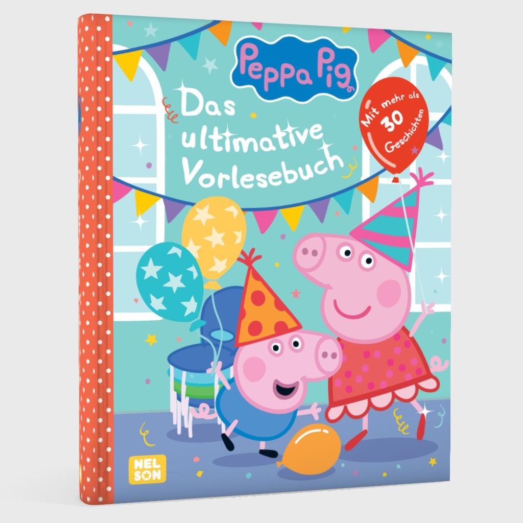Nelson 9783845126920 Peppa Wutz Gutenachtgeschichten: Das ultimative Vorlesebuch Mit mehr als 30 Geschichten (2)