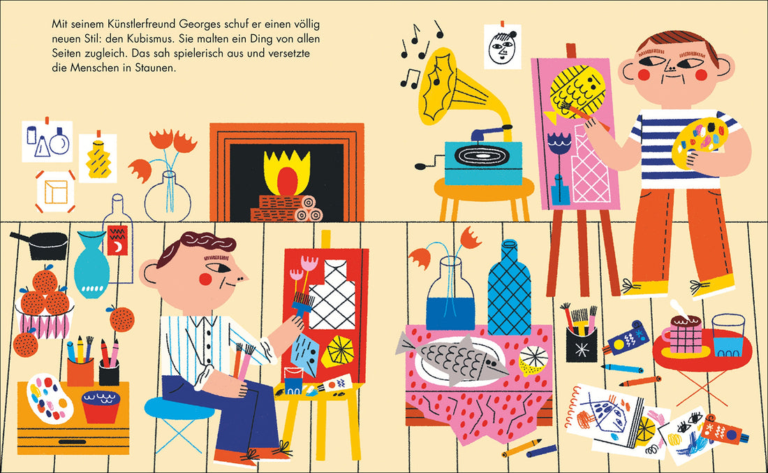  Pablo Picasso Little People, Big Dreams. Deutsche Ausgabe | Kind María Isabel Sánchez Vegara 9783458179887 Insel Verlag (3)