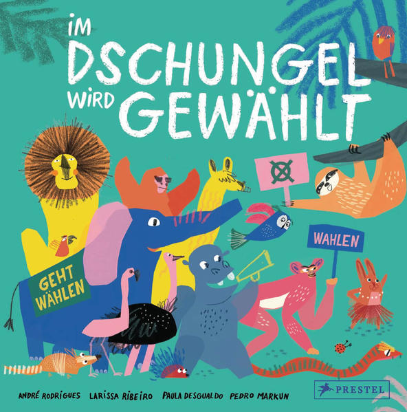 Penguin Verlag 978-3-7913-7469-7 Im Dschungel wird gewählt So funktioniert Demokratie. Ein Sachbilderbuch übe (1)
