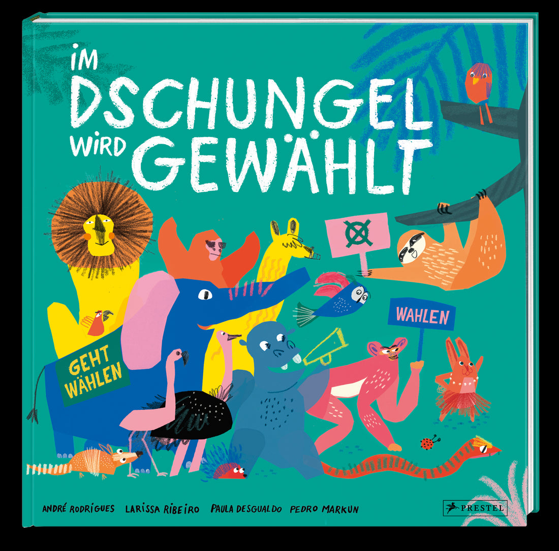 Penguin Verlag 978-3-7913-7469-7 Im Dschungel wird gewählt So funktioniert Demokratie. Ein Sachbilderbuch übe (2)
