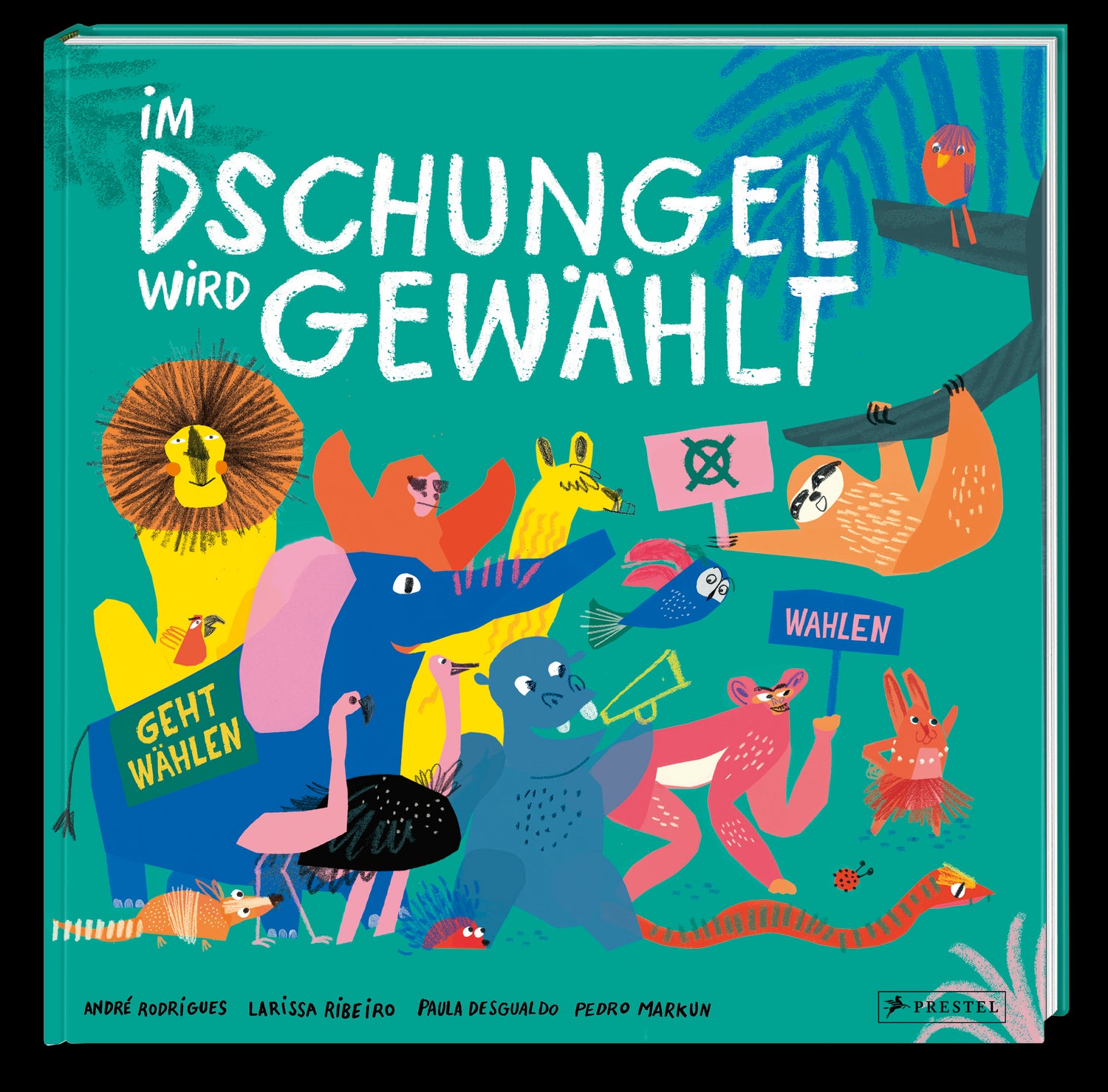 Penguin Verlag 978-3-7913-7469-7 Im Dschungel wird gewählt So funktioniert Demokratie. Ein Sachbilderbuch übe (2)