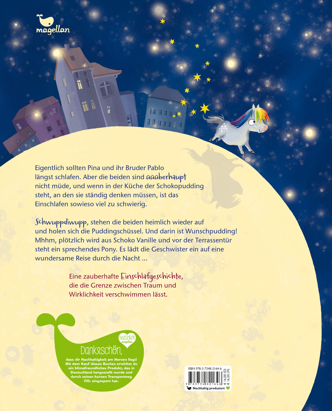  Pony, Mond und Sterne Eine fantasievolle Gutenachtgeschichte zum Vorlese Stephanie Gessner 9783734821646 Magellan GmbH &amp; ...