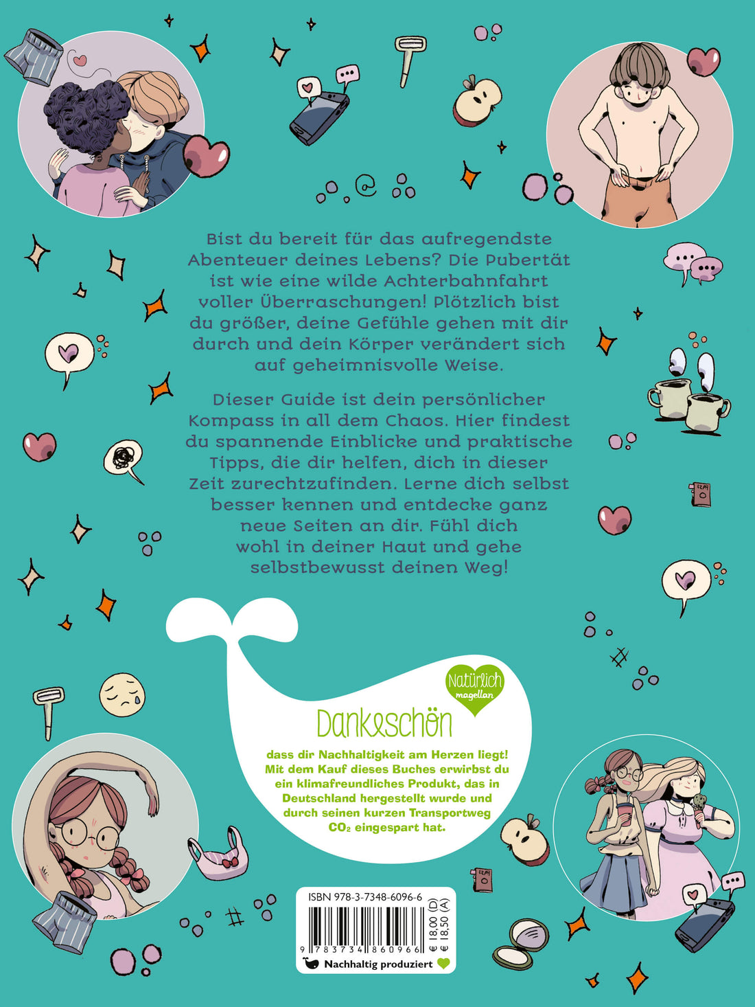  Pubertät ohne Filter Ein Ratgeber mit Comic-Elementen für Jugendliche a Francesca Palazzetti 9783734860966 Magellan GmbH ...
