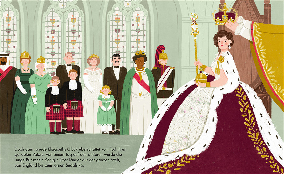  Queen Elizabeth Little People, Big Dreams. Deutsche Ausgabe | Es g María Isabel Sánchez Vegara 9783458643067 Insel Verlag...