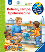 Ravensburger AG 978-3-473-60065-6 Wieso? Weshalb? Warum? junior, Band 76 - Bohrer, Lampe, Spülmaschine (1)
