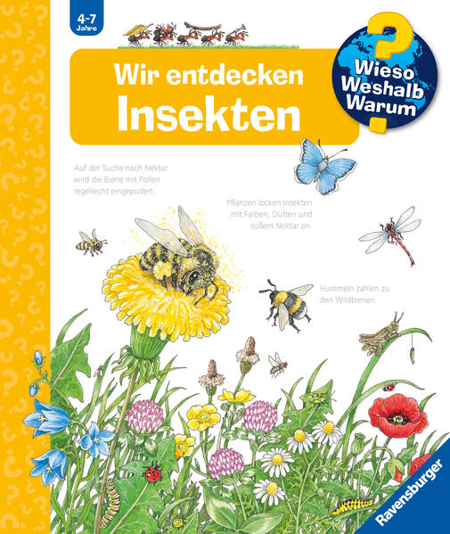 Ravensburger Verlag  978-3-473-32969-4 Wieso? Weshalb? Warum?, Band 39: Wir entdecken Insekten (1)
