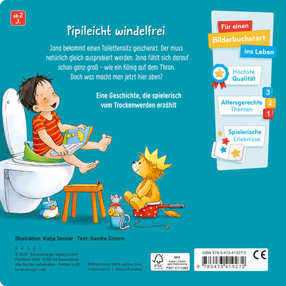Ravensburger Verlag  978-3-473-41927-2 Der kleine Klo-König (2)