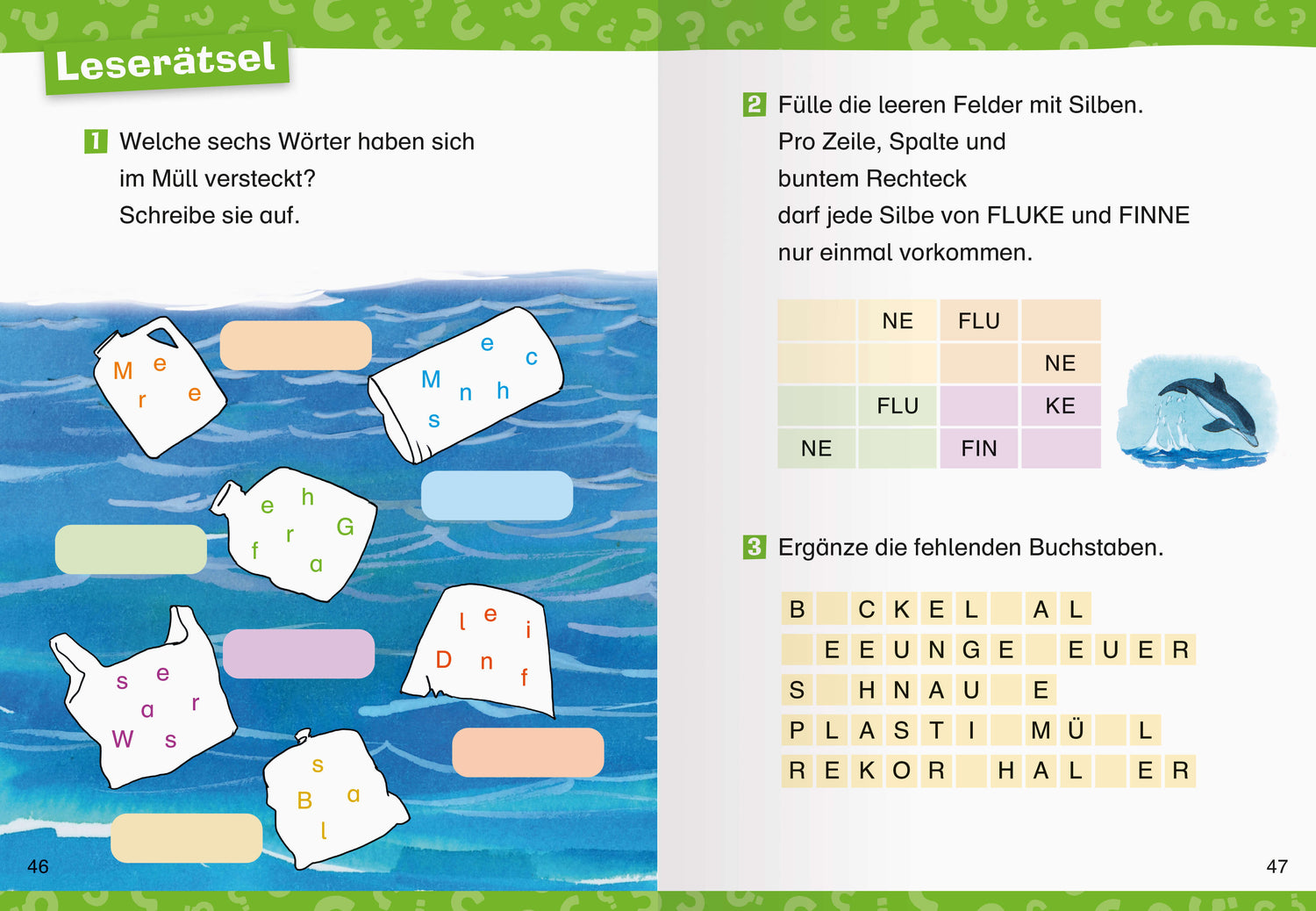 Ravensburger Verlag  978-3-473-60002-1 Wieso? Weshalb? Warum? Erstleser, Band 3: Wale und Delfine (3)
