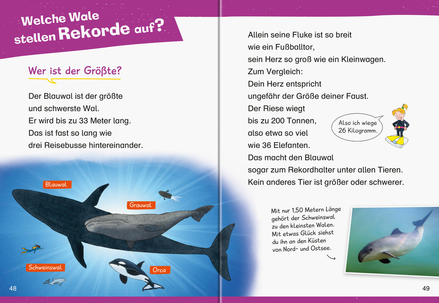 Ravensburger Verlag  978-3-473-60002-1 Wieso? Weshalb? Warum? Erstleser, Band 3: Wale und Delfine (4)