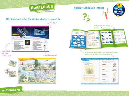 Ravensburger Verlag  978-3-473-60026-7 Wieso? Weshalb? Warum? Erstleser, Band 8: Ozeane (3)