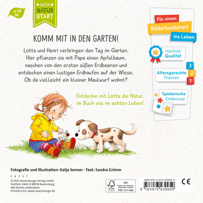 Ravensburger Verlag  9783473439959 Lotta entdeckt die Welt: Im Garten (2)