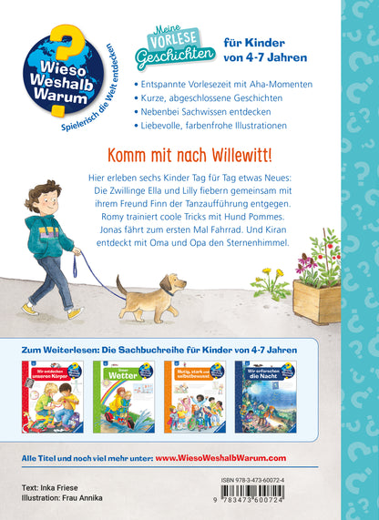 Ravensburger Verlag  9783473600724 Wieso? Weshalb? Warum? Meine Vorlesegeschichten, Band 1: Was erleben wir Tag für Tag? (2)