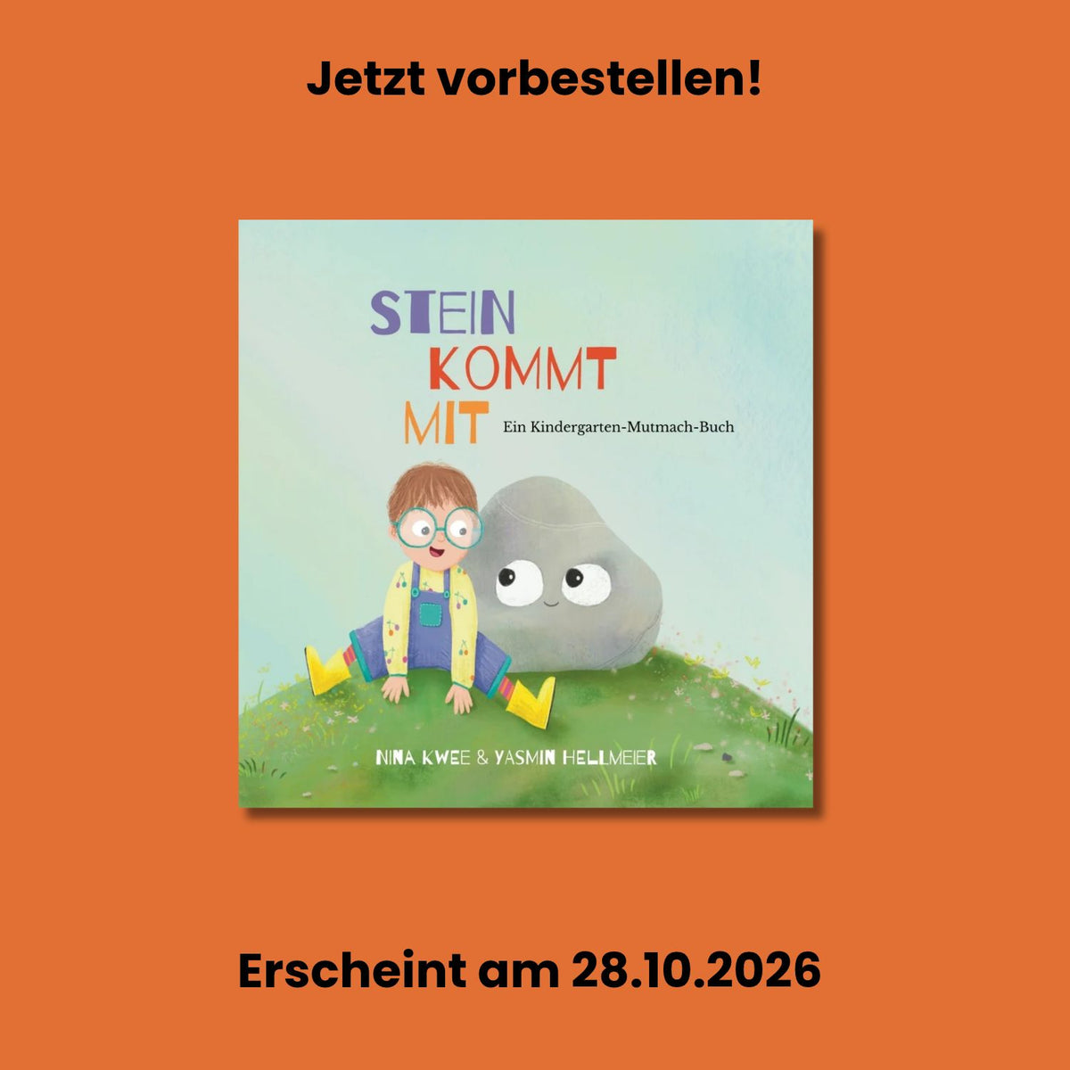 Stein kommt mit, Cover
