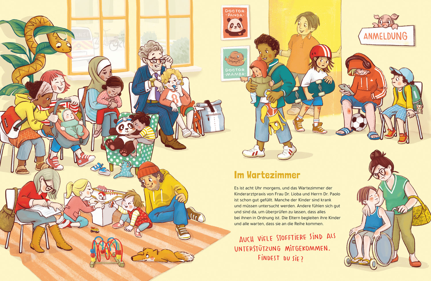  Sag mal Aaah! Auf Entdeckungstour in der Kinderarztpraxis | Sach Nibras Naami 978-3-7373-7344-9 Fischer Sauerländer GmbH (4)