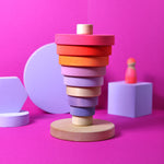 Grimm's Scheibenturm Neonpink
