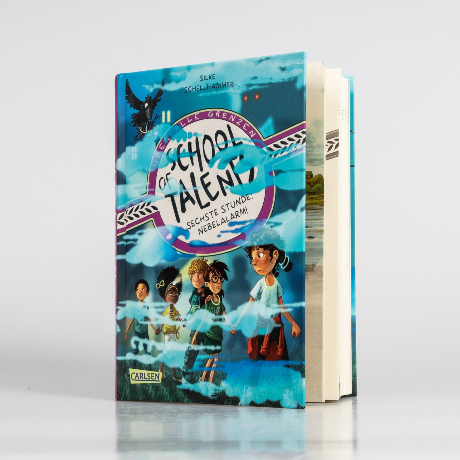  School of Talents 6: Sechste Stunde: Nebelalarm! Silke Schellhammer 9783551654922 Carlsen Verlag GmbH (3)