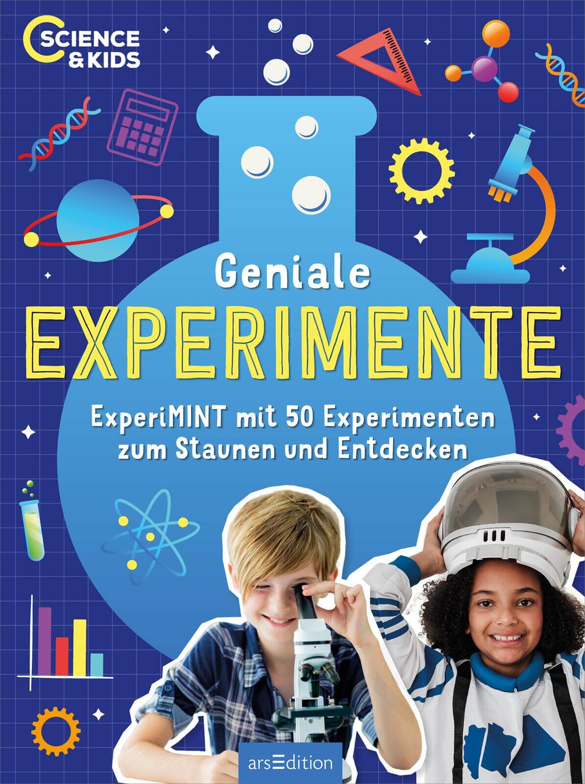  Science &amp; Kids – Geniale Experimente ExperiMINT mit 50 Experimenten zum Staunen und Ent Carmen Skupin 9783845865539 ArsEd...