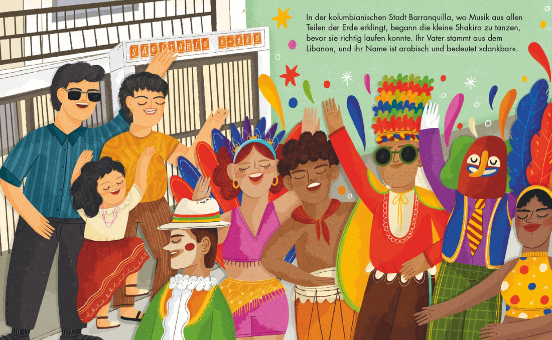  Shakira Little People, Big Dreams. Deutsche Ausgabe | Kind María Isabel Sánchez Vegara 9783458643746 Insel Verlag (2)