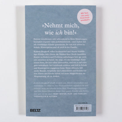  So feinfühlig und so stark Wie Eltern sensible und hochsensible Kinder in Sch Kathrin Borghoff 9783407847508 Verlagsgrupp...
