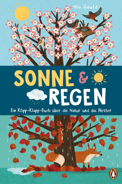  Sonne &amp; Regen - Ein Klipp-Klapp-Buch über die Natur und das Wetter Pappbilderbuch ab 2 ½ Jahren mit Klipp-Klapp-Seite (1)