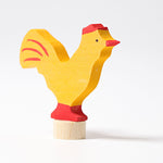 Grimm's Steckfigur gelber Hahn