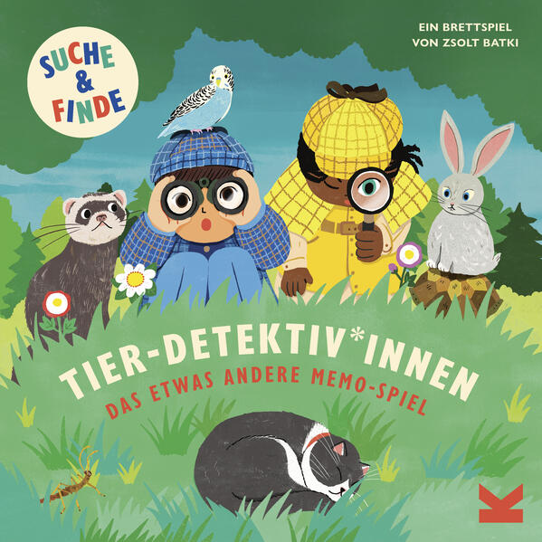  Suche &amp; finde. Tier-Detektiv*innen Das etwas andere Memo-Spiel Batki Zsolt 9783962444068 Laurence King Verlag GmbH (1)