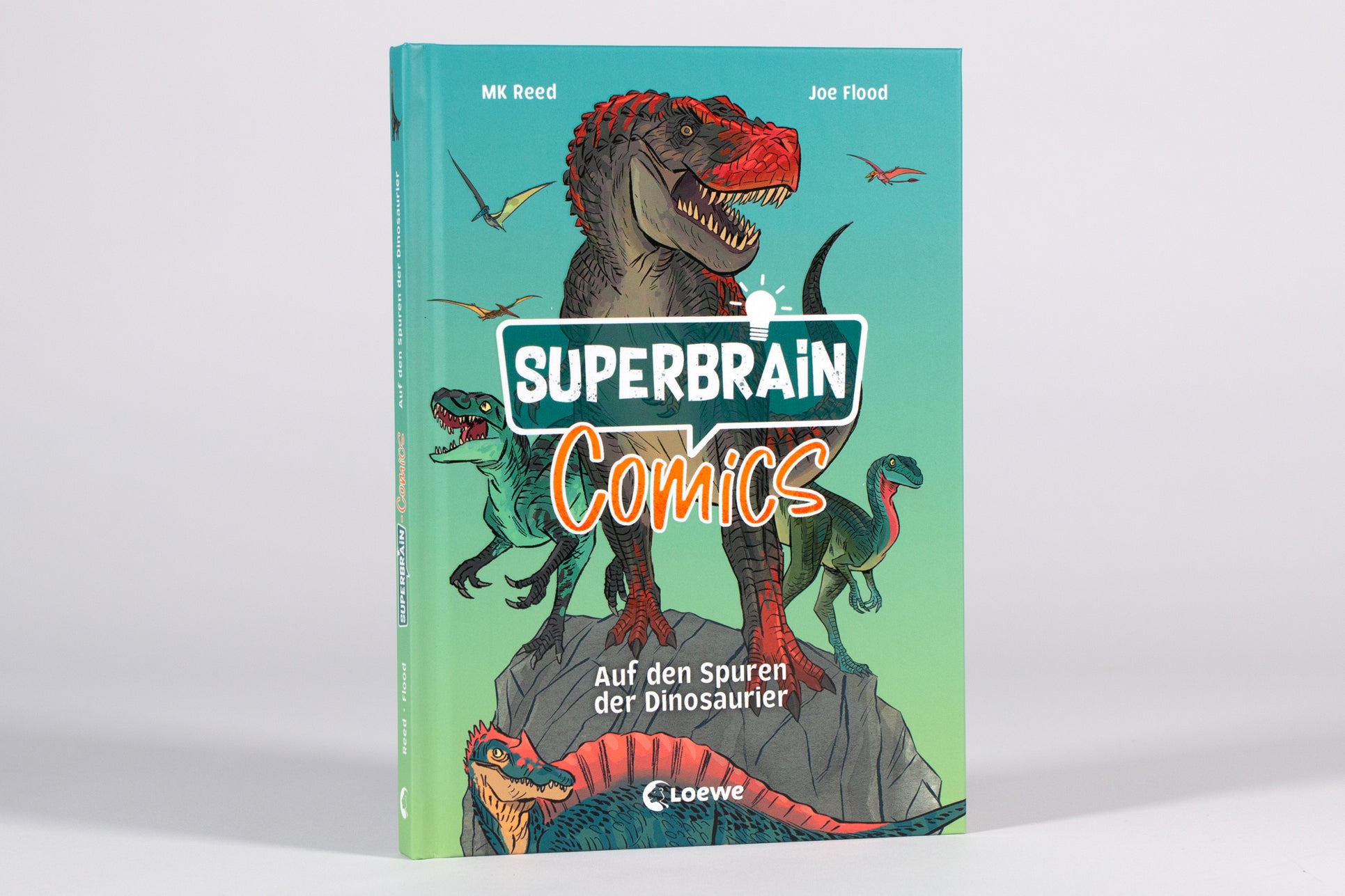  Superbrain-Comics - Auf den Spuren der Dinosaurier Comic-Zeitreise durch die Urzeit - Die coolsten Sa MK Reed 97837432180...
