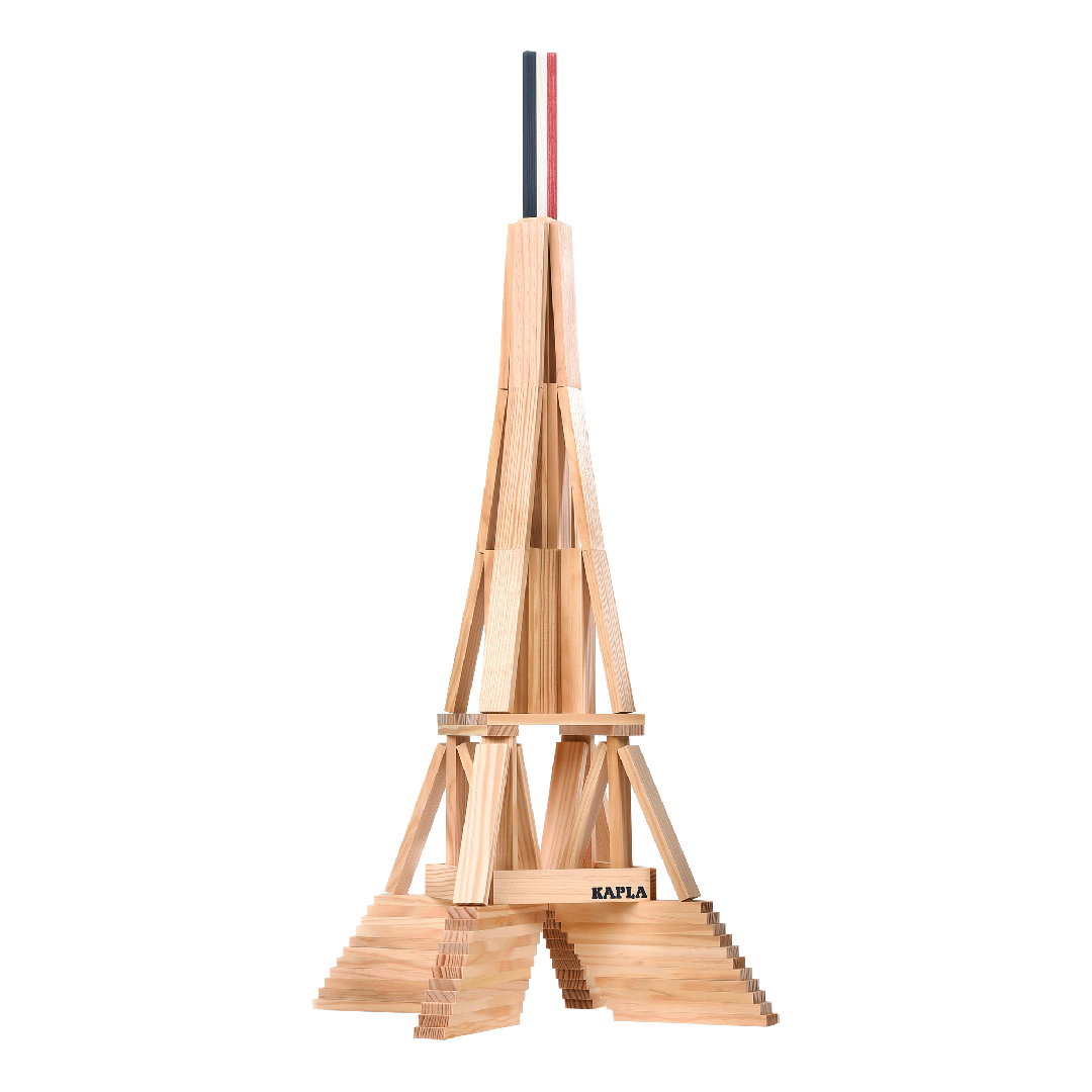 KAPLA® EIFFELTURM BOX : 105 Plättchen & ein Bauanleitungsheft
