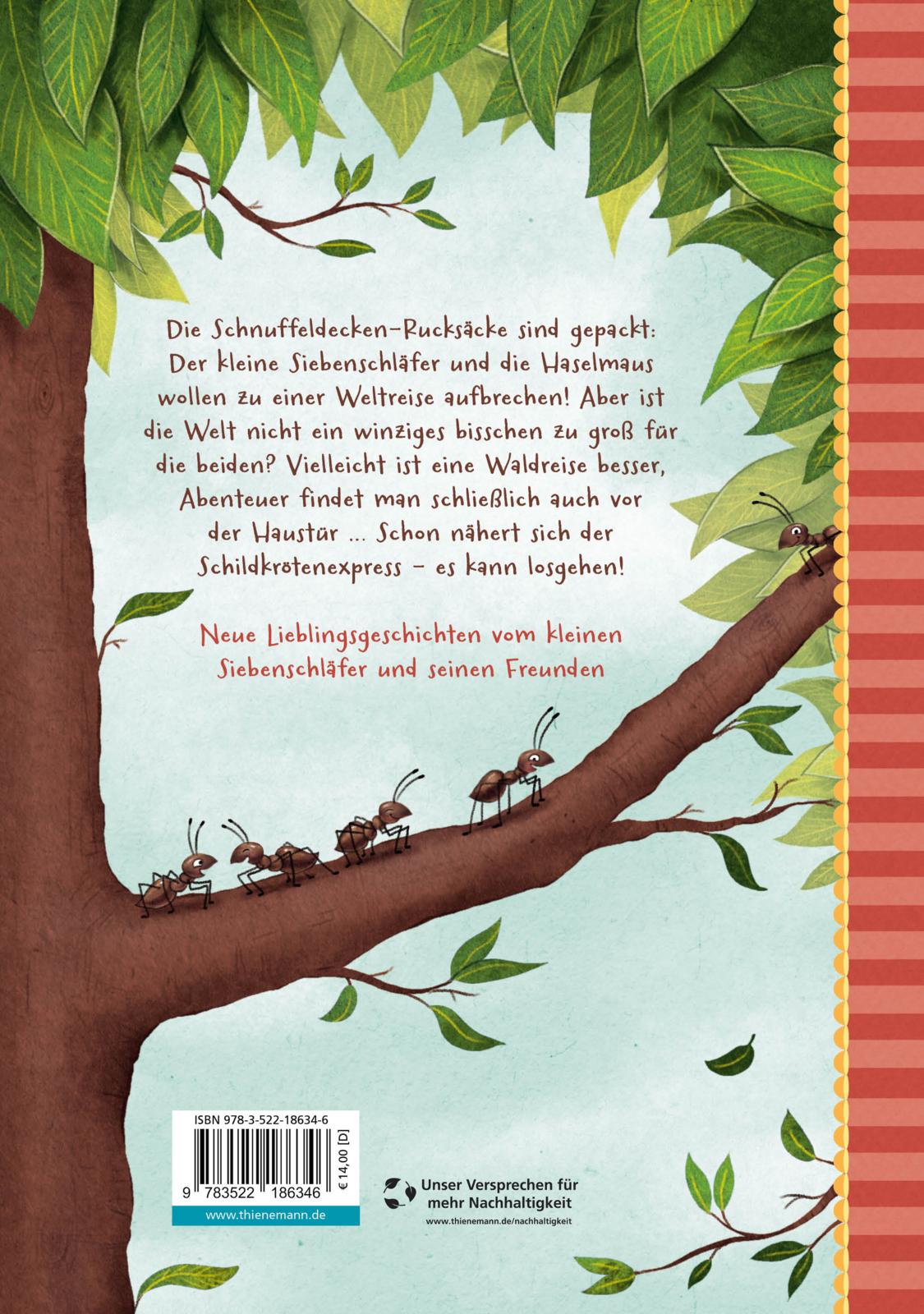 Thienemann - Esslinger  978-3-522-18634-6 Der kleine Siebenschläfer: Ein Rucksack voller Waldgeschichten Vorlesebuch ab 4 (2)