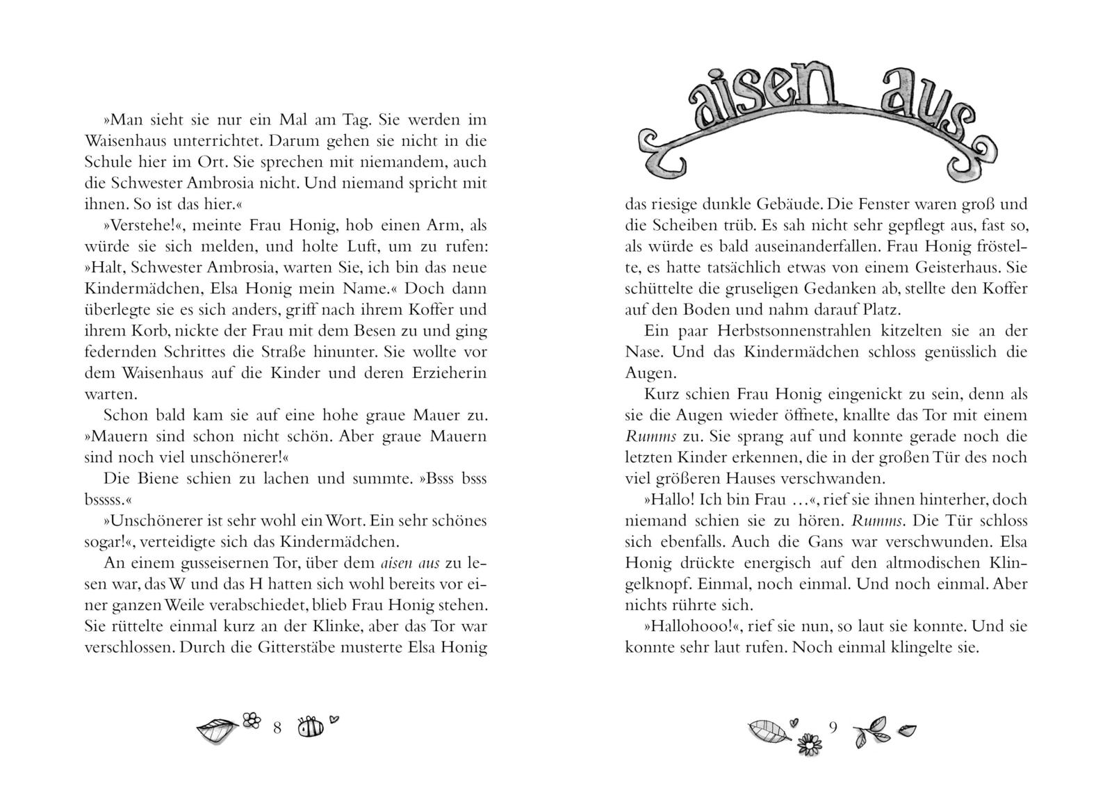 Thienemann - Esslinger  9783522508568 Frau Honig: Frau Honig rettet ein bisschen die Welt Magisches Kinderbuch ab 8 (4)