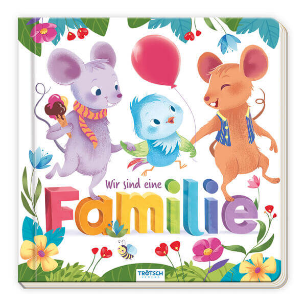  Trötsch Pappenbuch Wir sind eine Familie Vorlesebuch Kinderbuch Geschichtenbuch 9783988021441 Trötsch Verlag GmbH &amp; Co. K...