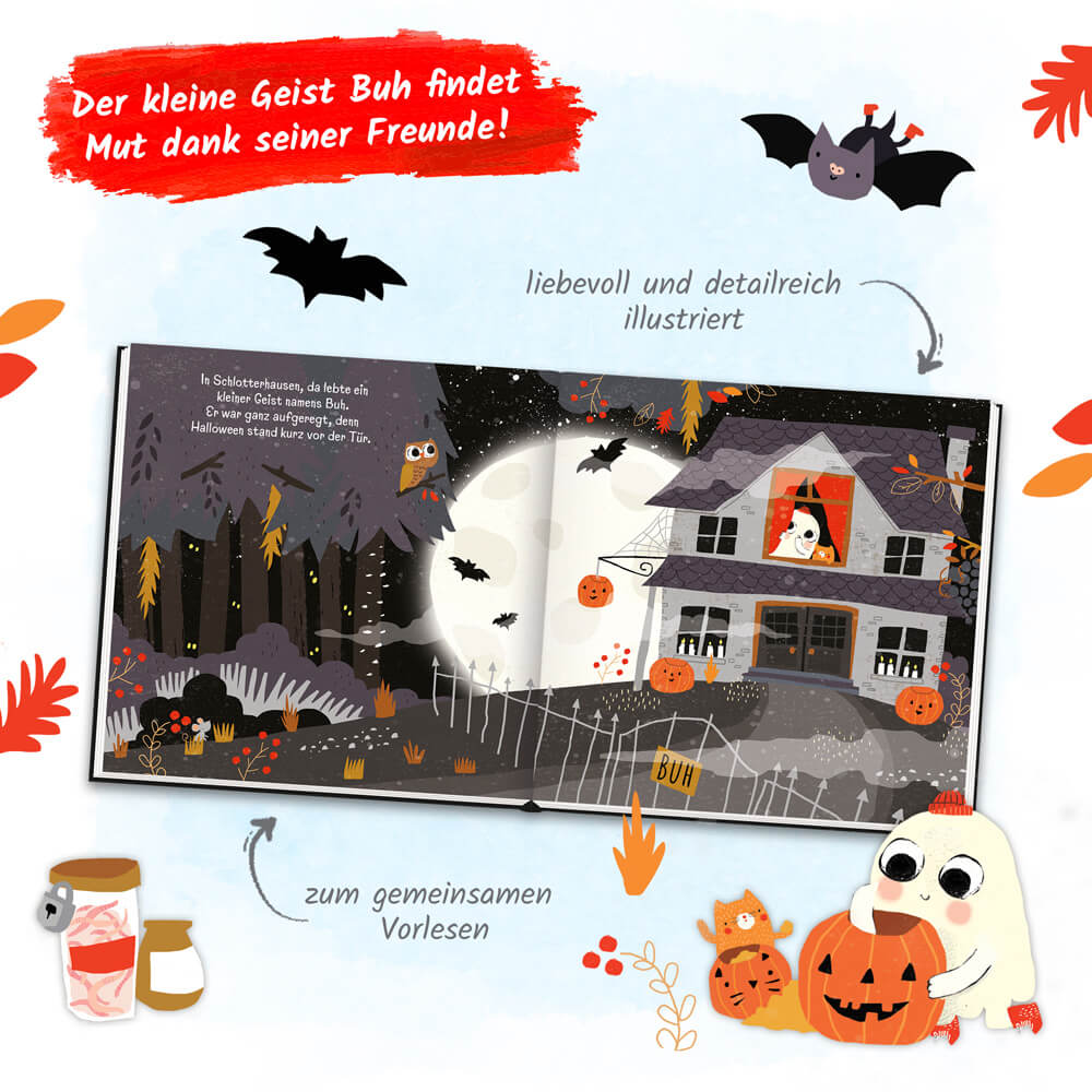  Trötsch Vorlesebuch Der kleine Geist hat (fast) keine Angst Vorlesebuch Kinderbuch Geschichtenbuch 9783988021632 Trötsch ...