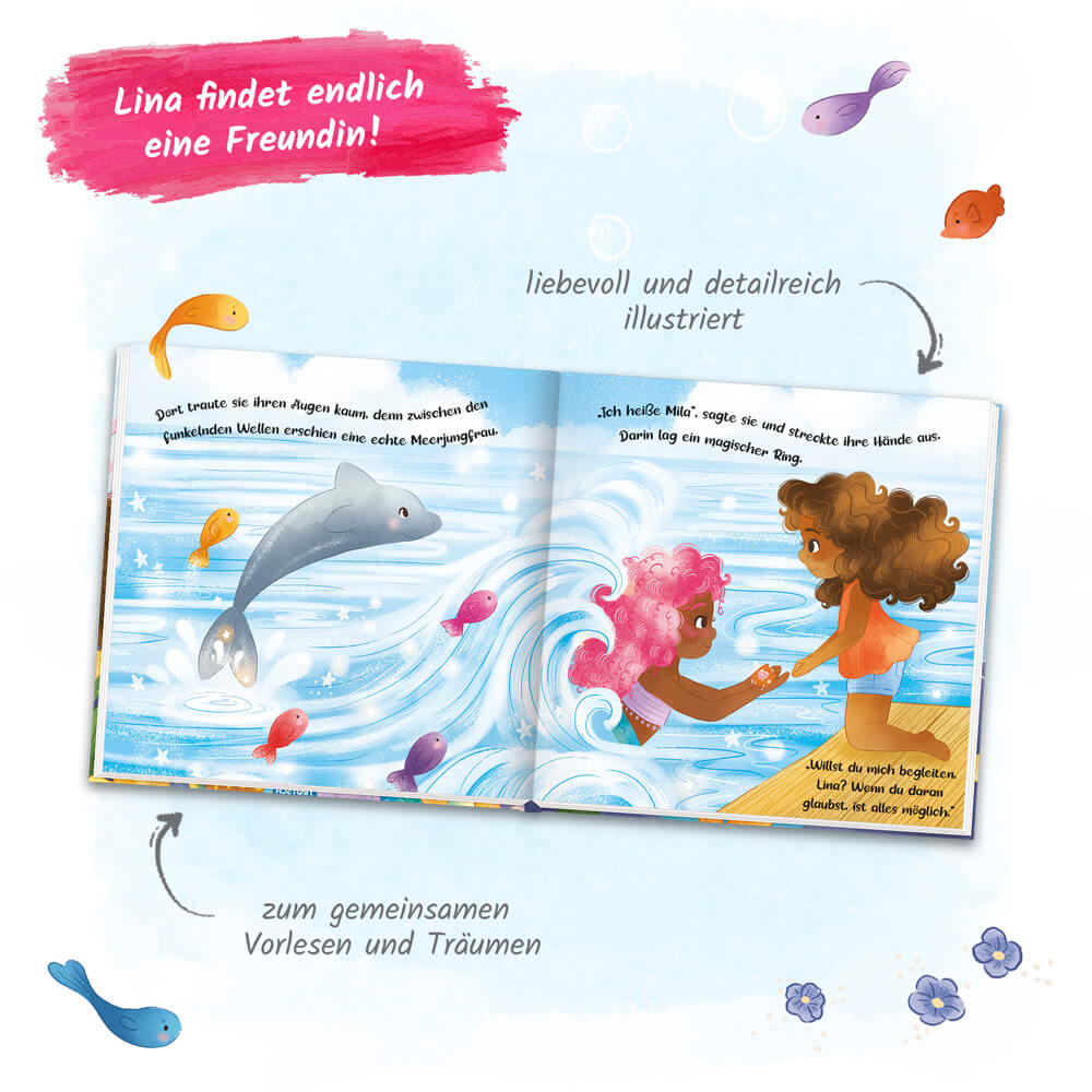  Trötsch Vorlesebuch Mila Meerjungfrau und ich Beschäftigungsbuch Kinderbuch Geschichtenbuch 9783988021106 Trötsch Verlag ...