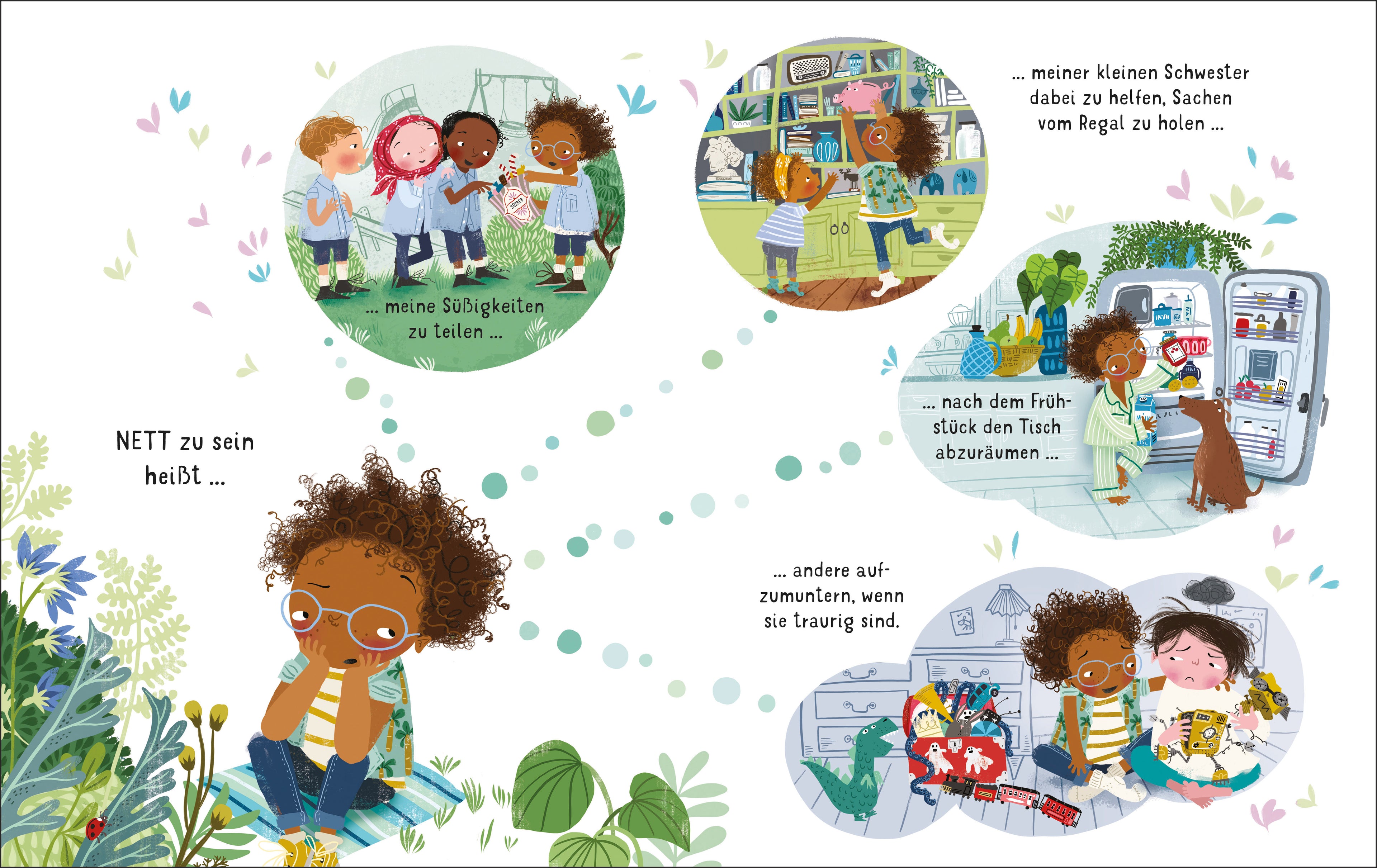 Usborne im dtv 978-1-78941-864-4 Ich bin (fast) immer nett! Bilderbuch mit Fokus auf soziale Kompetenz – ab 4  (3)