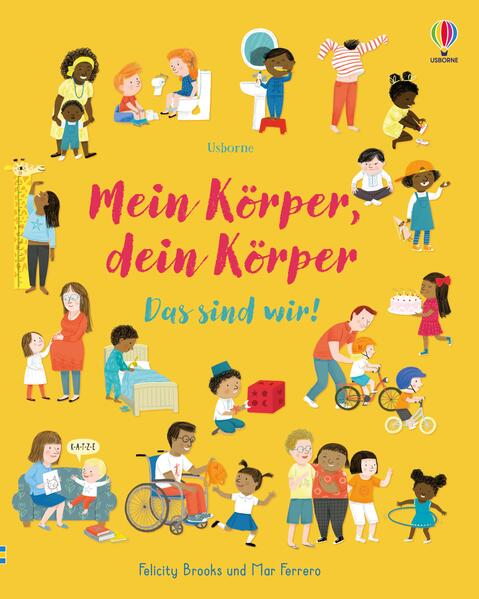 Usborne im dtv 9781035701063 Mein Körper, dein Körper - Das sind wir! Sachbilderbuch mit Antworten auf vielfältige Kinde (1)