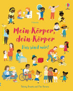 Usborne im dtv 9781035701063 Mein Körper, dein Körper - Das sind wir! Sachbilderbuch mit Antworten auf vielfältige Kinde (1)