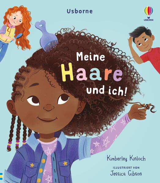 Usborne im dtv 9781035702589 Meine Haare und ich! Bilderbuch über verschiedene Haartypen, mit Fokus  (1)