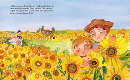 Vincent van Gogh Little People, Big Dreams. Deutsche Ausgabe | Zu L María Isabel Sánchez Vegara 9783458644637 Insel Verla...