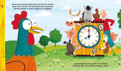  Voll verkräht, Henry Hahn! Humorvolles Bilderbuch für Kinder ab 3 zum Kennenl Michael Parkin 9783961294909 Karibu (3)