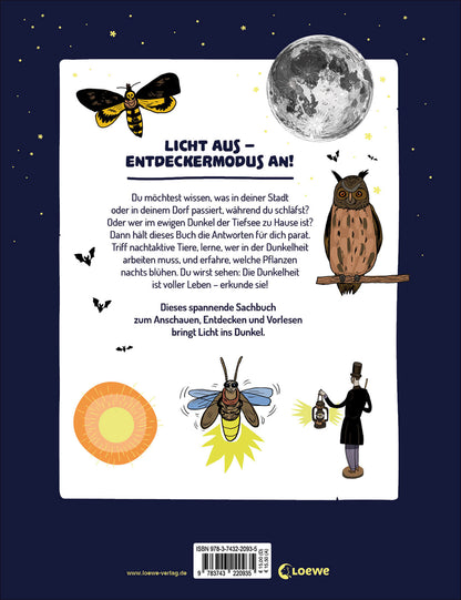  Was geschieht im Dunkeln? Entdecke die Geheimnisse der Nacht! - Sachbuch übe Helena Haraštová 9783743220935 Loewe Verlag ...