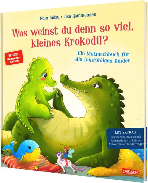  Was weinst du denn so viel, kleines Krokodil? Nora Imlau 978-3-551-17315-7 Carlsen Verlag GmbH (1)