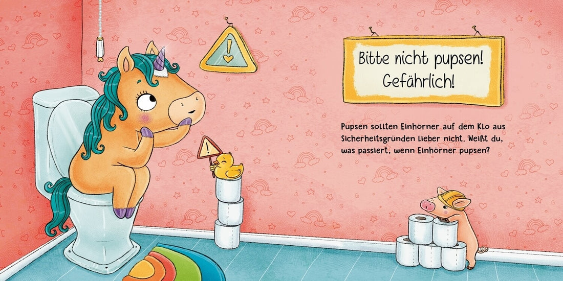  Weißt du, wie Einhörner aufs Klo gehen? Ruby van der Bogen 9783751207300 Friedrich Oetinger GmbH (2)