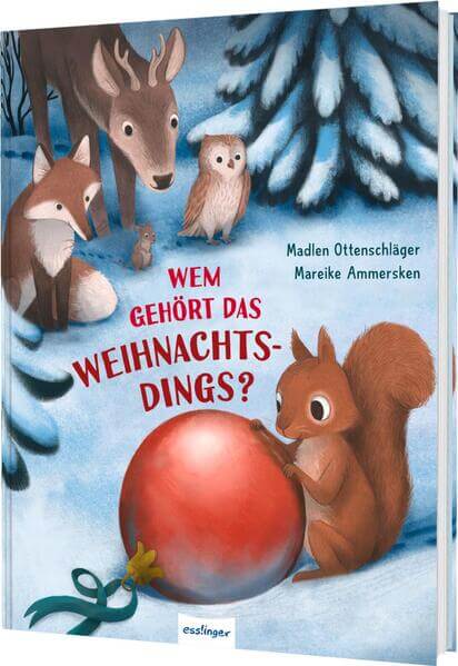  Wem gehört das Weihnachtsdings? Weihnachtsbilderbuch über die Freude am Teilen Madlen Ottenschläger 9783480239924 Thienem...