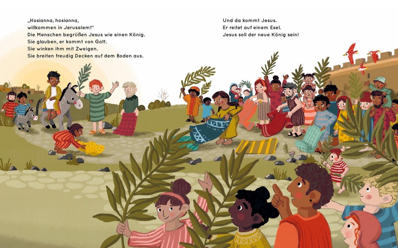  Wie es Ostern wurde Ostergeschichte für Kinder ab 2 Willemijn de Weerd 978-3522306485 Gabriel in Thienemann-Esslinger (5)