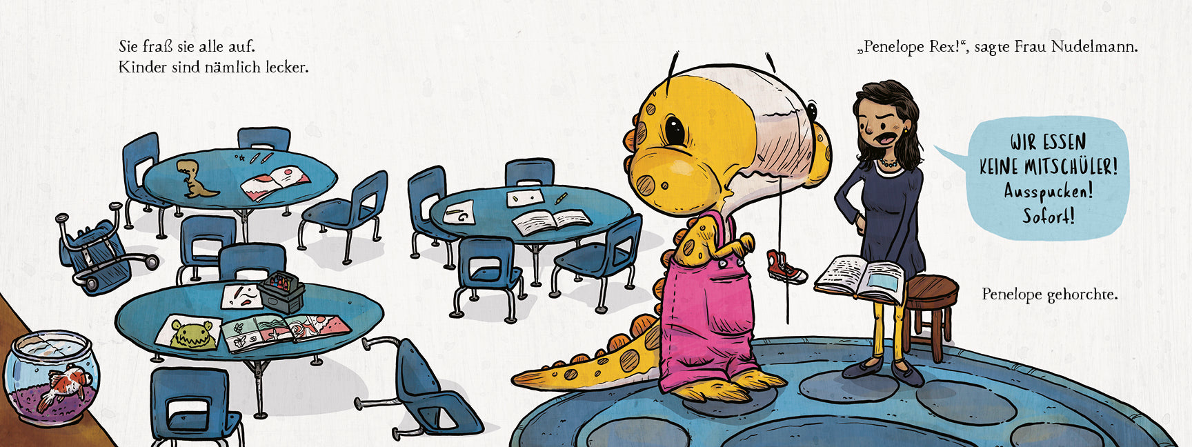 Windy 9783948417055 Wir essen keine Mitschüler - Band 1 der Penelope-Reihe Neu in der Klasse: das Dino-Mädchen Penelope Re...